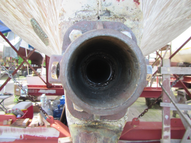 Cutlass Bearing Install Dove Free Spirit