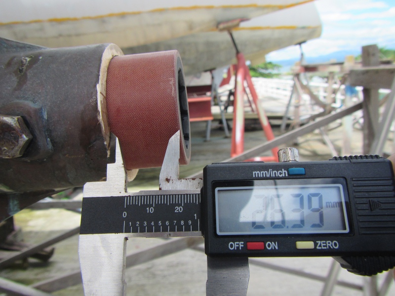 Cutlass Bearing Install Dove Free Spirit