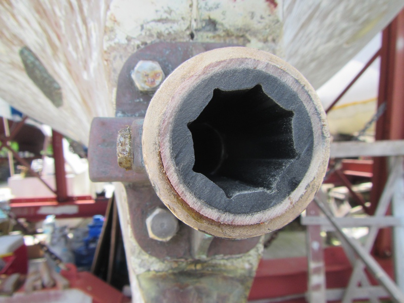 Cutlass Bearing Install Dove Free Spirit