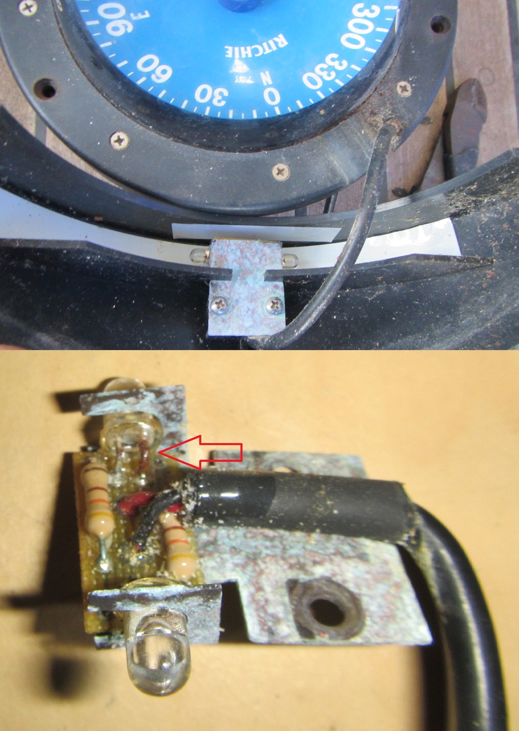 Ritchie SuperSport SS2000 Compass LED Light Replacement Dove Free Spirit