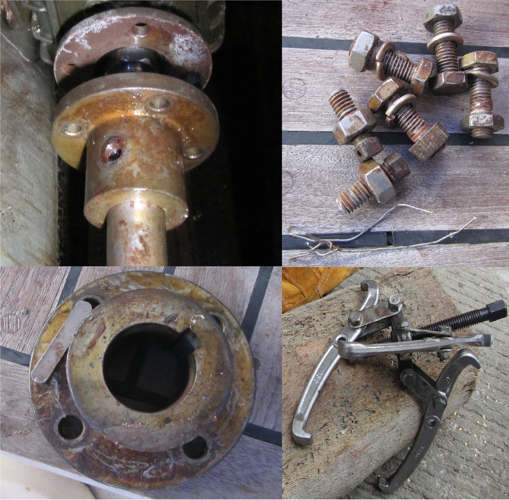 Propeller Shaft Transmission Coupling Removal Dove Free Spirit