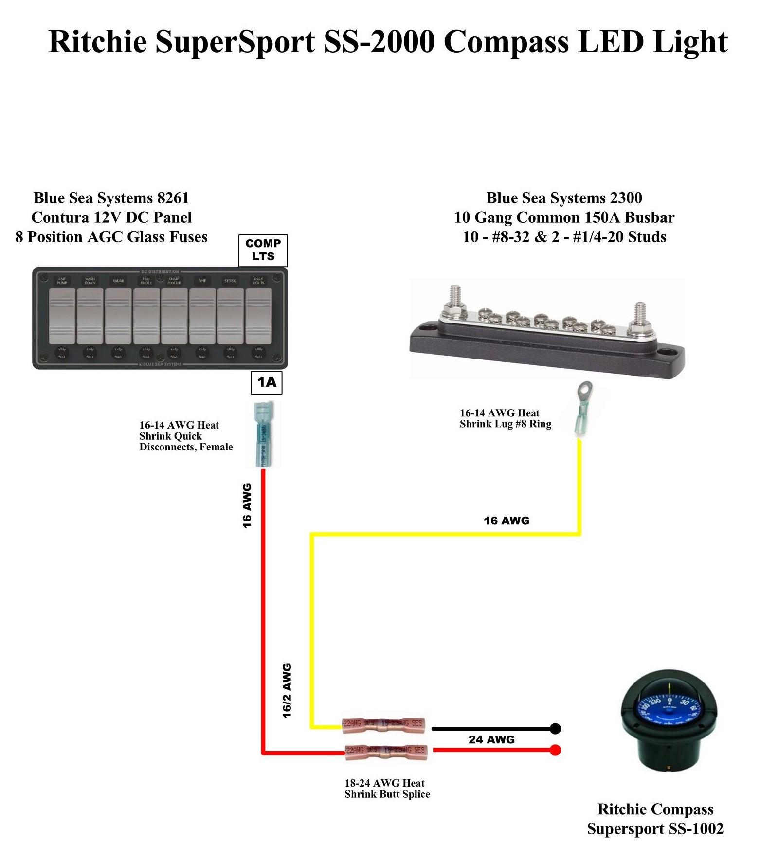 Ritchie SuperSport SS2000 Compass Wiring Diagram Dove Free Spirit