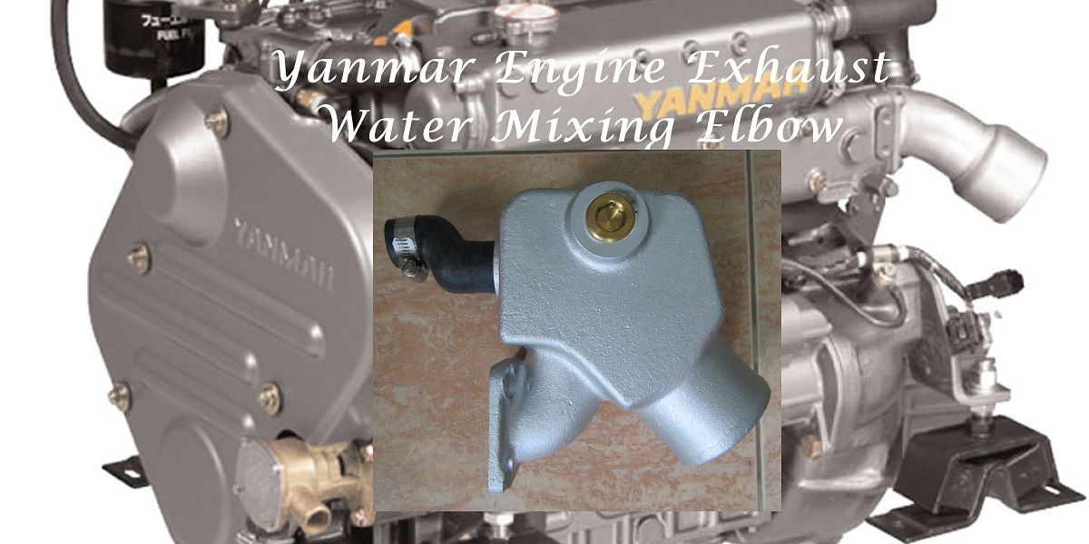 Yanmar Engine Exhaust Water Mixing Elbow Dove Free Spirit